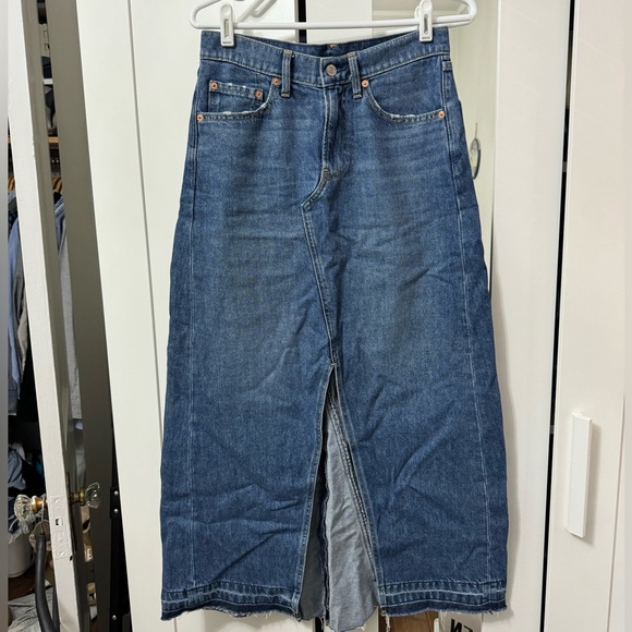 Gap Denim Maxi Skirt - Picture 2 of 9